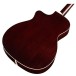 Guild OM-140CE Westerly Orchestra Electro Acoustic, Sunburst - Nearly New - body back 
