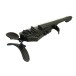 NS Designs WAV4 Electric Violin, Transparent Black Gloss