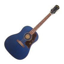Epiphone J-45 All Solid Electro Acoustic Guitar, Aged Viper Blue - Ex Demo