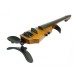 NS Designs WAV4 Electric Violin, Amberburst - Side