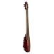 NS Designs WAV5 Electric Cello, Transparent Red