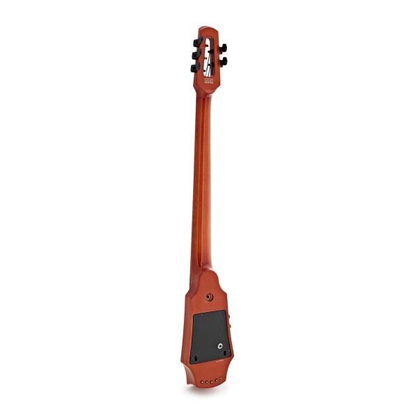 NS Designs WAV5 Electric Cello, Amberburst - Close up