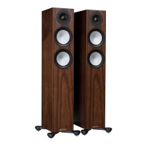 Monitor Audio Silver 200 7G Natural Walnut Floorstanding Speaker (Pair) - Ex Demo