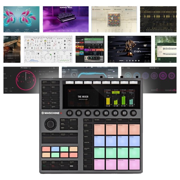 Native Instruments Maschine+ with Komplete 15 Ultimate - Bundle