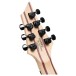Cort KX507MS Pale Moon, Natural Black Burst - headstock back 