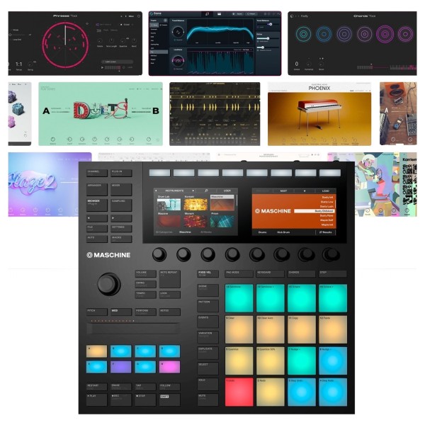 Native Instruments Maschine MK3 with Komplete 15 - Bundle