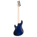 Cort GB-Fusion 4, Blue Burst - back 