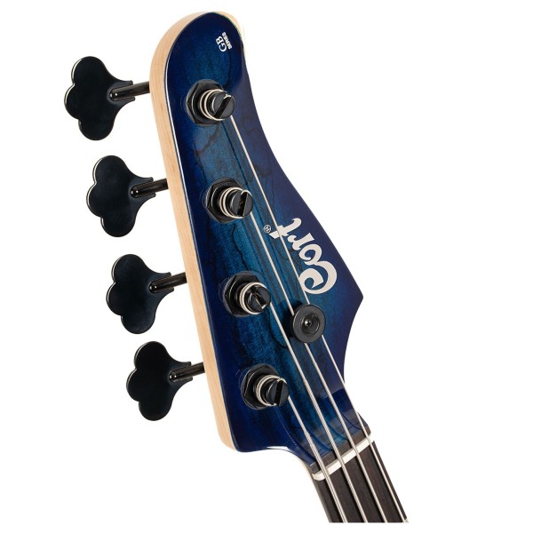 Cort GB-Fusion 4, Blue Burst-  headstock