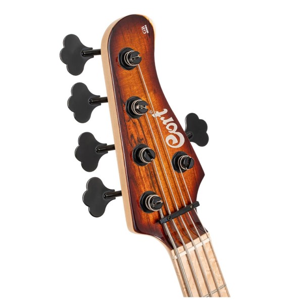 Cort GB-Fusion 5, Antique Brown Burst headstock