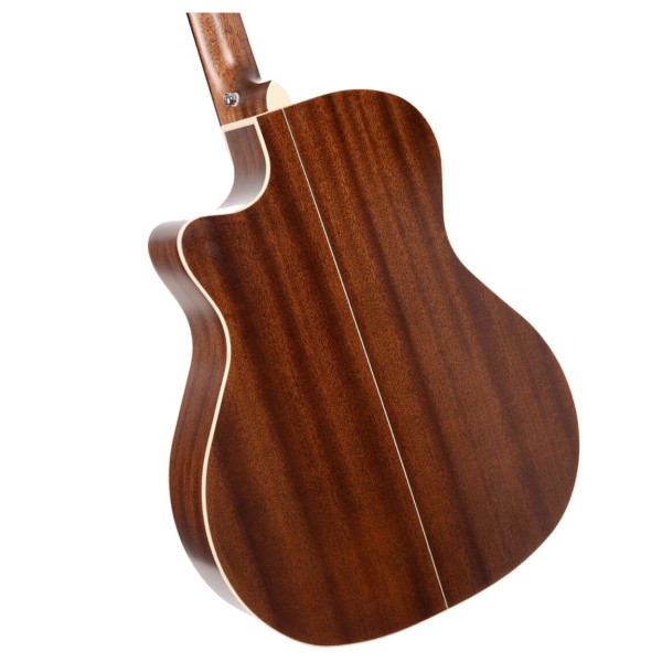 Cort Essence GA4, Natural Semi-Gloss - body back 