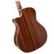 Cort Essence GA4, Natural Semi-Gloss - body back 