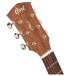 Cort Essence GA4, Natural Semi-Gloss - headstock 