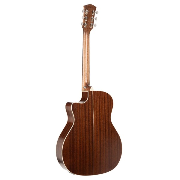 Cort Essence GA4, Black Top Semi-Gloss - back 