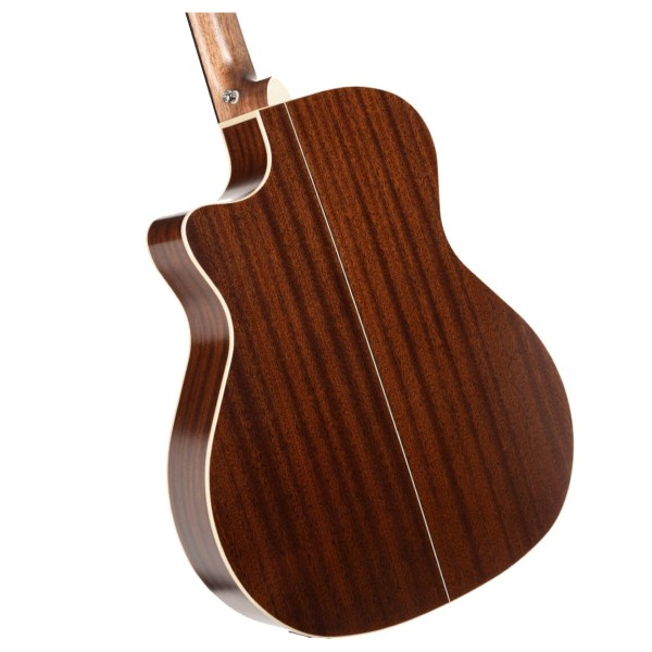 Cort Essence GA4, Black Top Semi-Gloss - body back 
