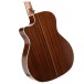 Cort Essence GA4, Black Top Semi-Gloss - body back 