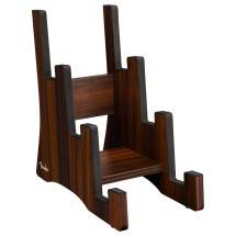 Fender Deluxe Wooden 3-Tier Multi Guitar Stand