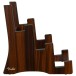 Fender Deluxe Wooden 3-Tier Multi Guitar Stand - side 