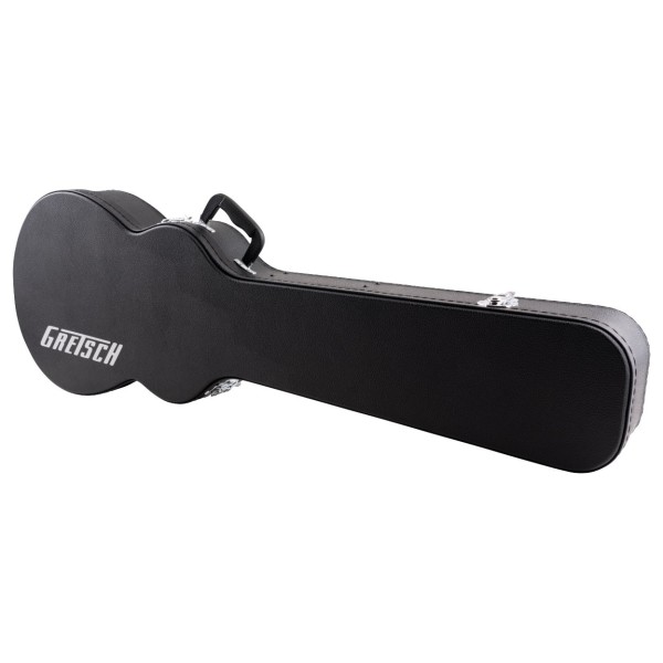 Gretsch Jet Bass/Baritone Hardshell Case, Black - side angle 