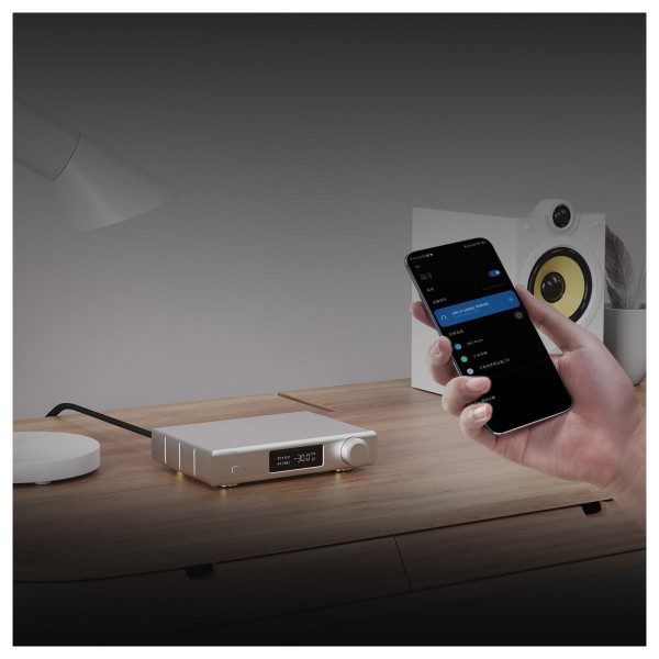 Topping D Series D90 III Sabre Desktop DAC, Black - lifestlye 3 