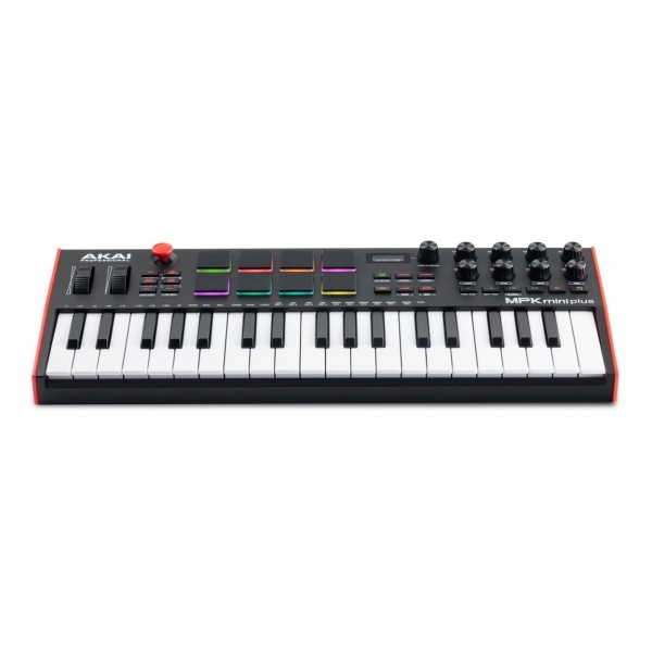 Akai Professional MPK Mini Plus 37-Key MIDI Keyboard - Front Top