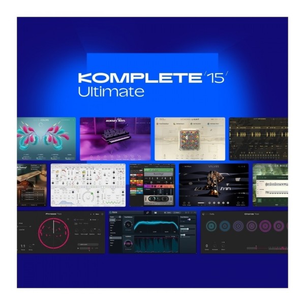 Native Instruments Komplete 15 Ultimate Upgrade for Komplete Select (Boxed) - Range