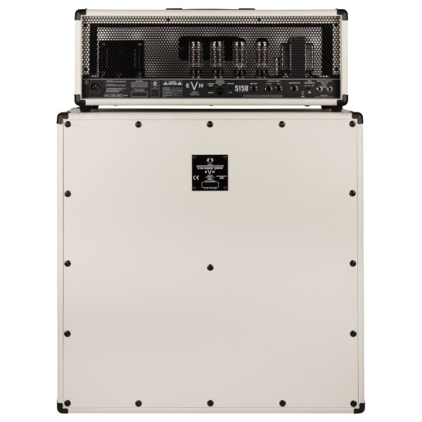 EVH 5150 Iconic 80w Head and Cabinet bundle, Ivory - back 