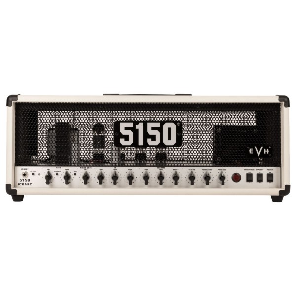 EVH 5150 Iconic 80w Head and Cabinet bundle, Ivory - head 