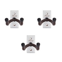 Hartwood Guitar Wall Hangers White, 3 Pack