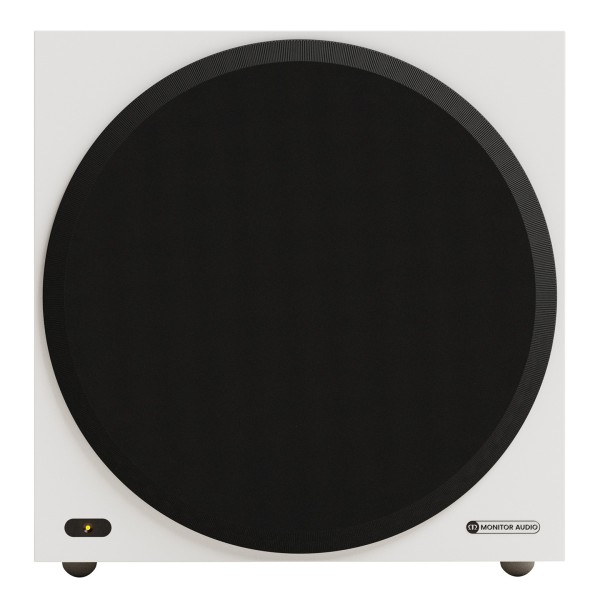 Monitor Audio Vestra W12 Subwoofer Speaker, White - front sq
