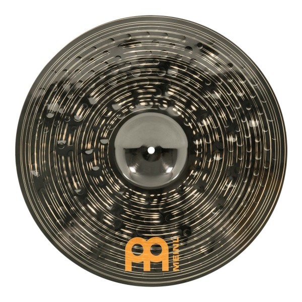 Meinl 19" Classics Custom Dark Crash Cymbal & Gear4music Boom Arm Stand, Black