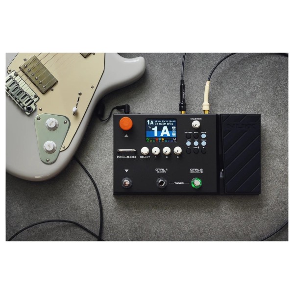 NUX MG-400 Multi-Effect Pedal at Gear4music