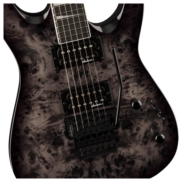 Jackson JS Series Dinky JS32 DKAP, Transparent Black