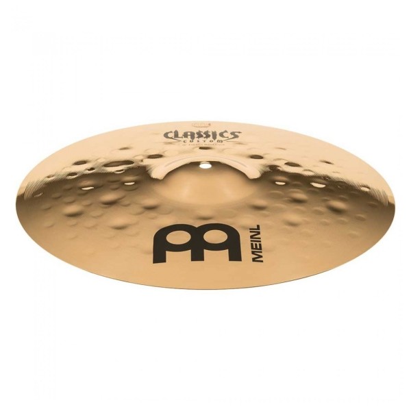 Meinl Classics Custom Extreme Metal 16" Crash & Gear4music Boom Arm Stand, Black