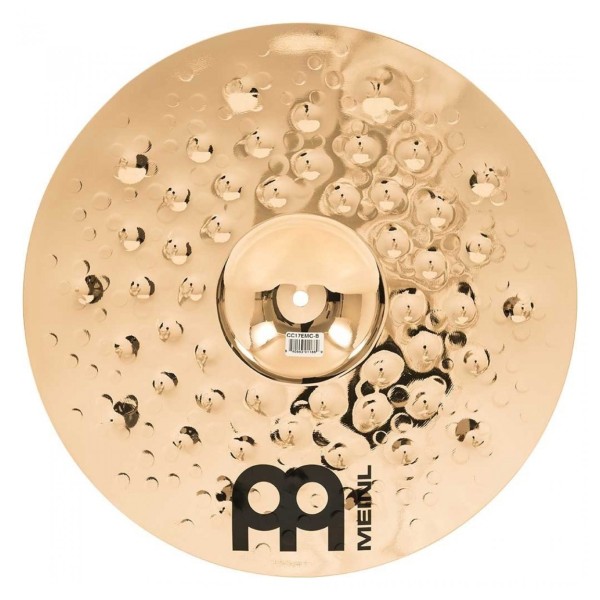 Meinl Classics Custom Extreme Metal 17" Crash Cymbal & Gear4music Boom Arm Stand, Black