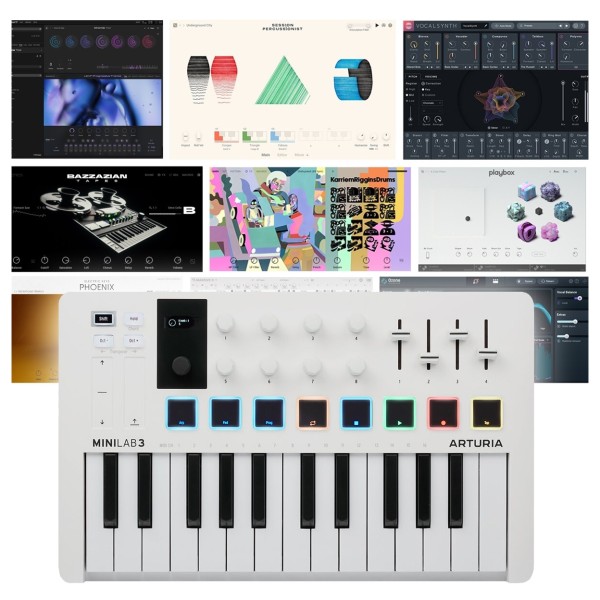 Arturia MiniLab 3, White - Bundle