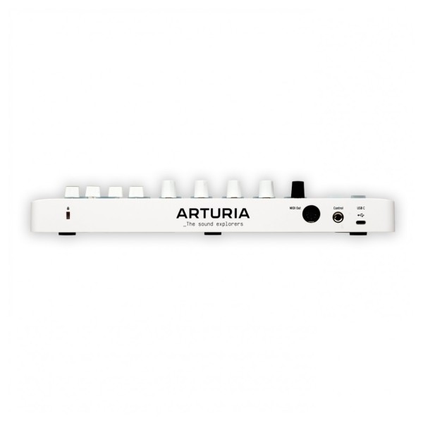 MiniLab 3 MIDI Keyboard, White - Rear