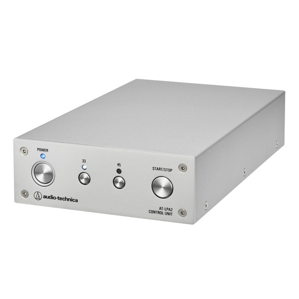 Audio Technica AT-LPA2 Fully Manual Belt-Drive Turntable - external psu angle 