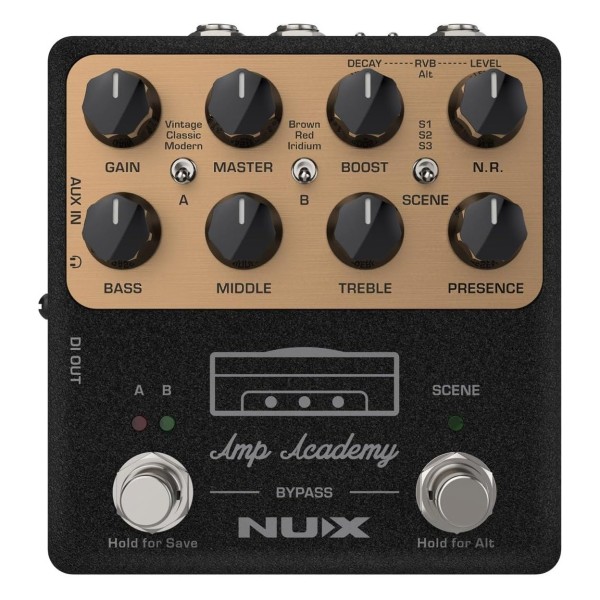 NUX Amp Academy, Front
