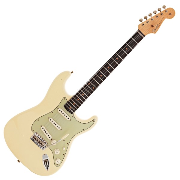 Fender Custom Shop 1960 Stratocaster Journeyman Relic, Aged Vintage White - front