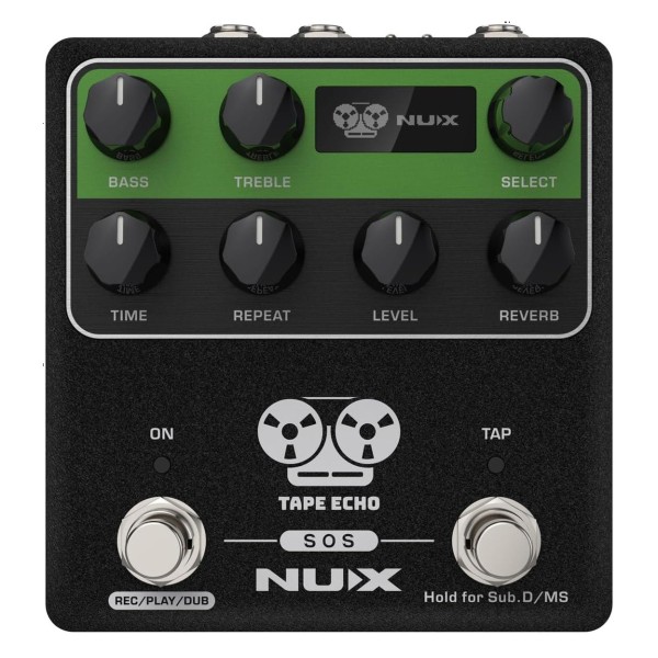 NUX Tape Echo, Front