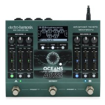Electro Harmonix Oceans Abyss Dual Stereo Reverb Pedal
