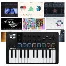 Arturia MiniLab 3, Black With Komplete 15 Standard Upgrade for Komplete Select (Boxed)