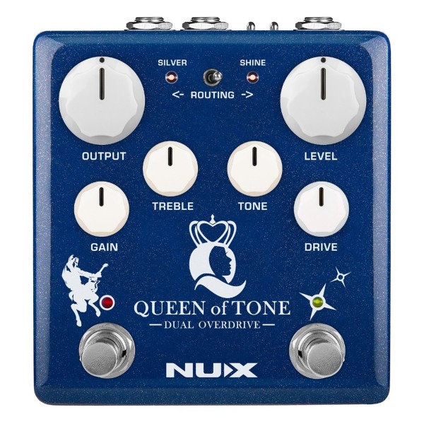 NUX Queen of Tone, Front Face Controls