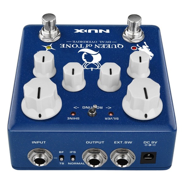 NUX Queen of Tone, Rear Top Angle