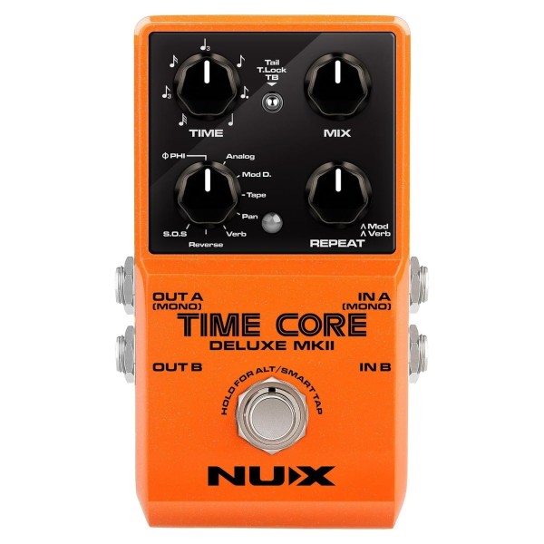 NUX Time Core Deluxe MKII, Front