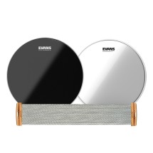 Evans Hydraulic Black Snare Drum Super 30 Upgrade Pack, 14