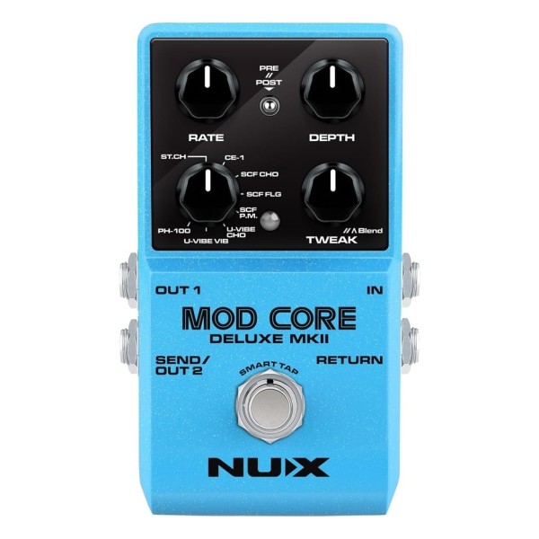 NUX Mod Core Deluxe MKII, Front