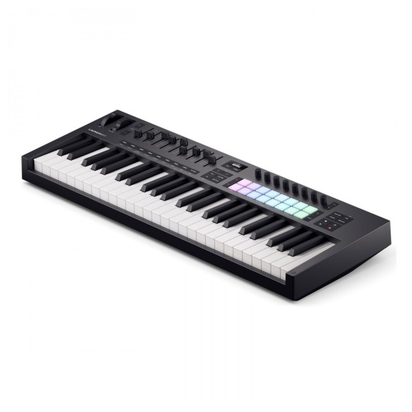 Novation Launchkey 49 MK4 MIDI Keyboard - Angled