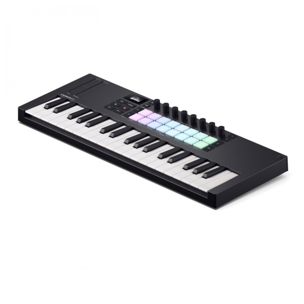 Launchkey Mini 37 MK4 MIDI Keyboard - Angled