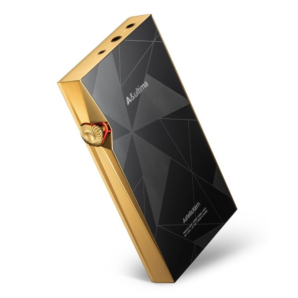 Astell&Kern A&ultima SP3000 Hi-Res Player, Limited Edition Gold - rear angled